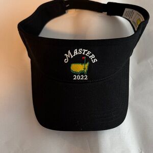 American Needle Black Masters 2022 Visor